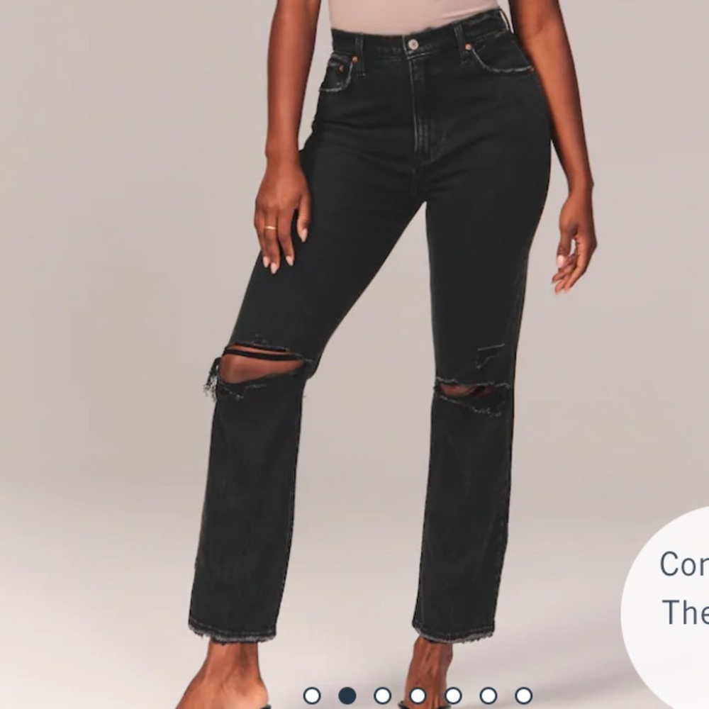 Abercrombie black jeans